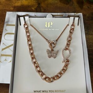 Bomb Party Luxe Layers “She Flies with Sparkle Wherever She Goes”, Rose Gold